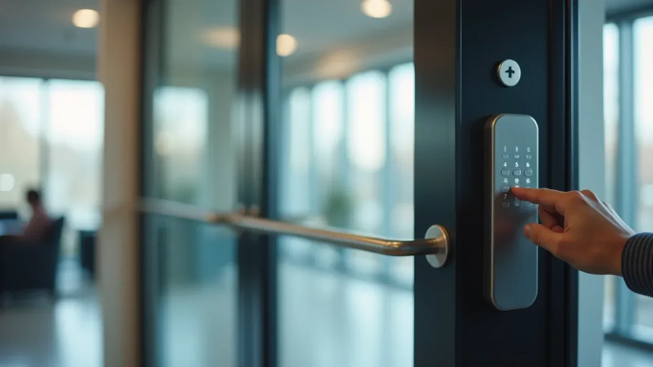 Access Control Installation performed by a Don's Locksmith technician