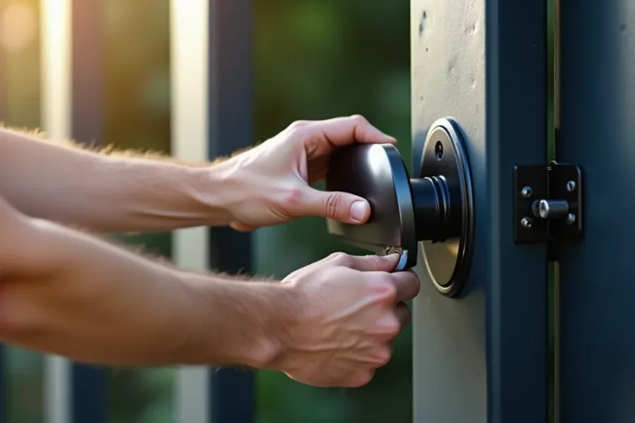 Gate Lock Repair
