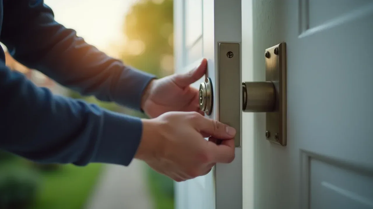 Residential Locksmith performed by a Don's Locksmith technician
