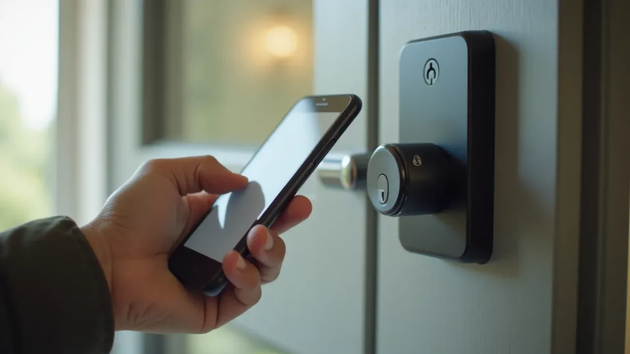 Smart Lock Installation performed by a Don's Locksmith technician